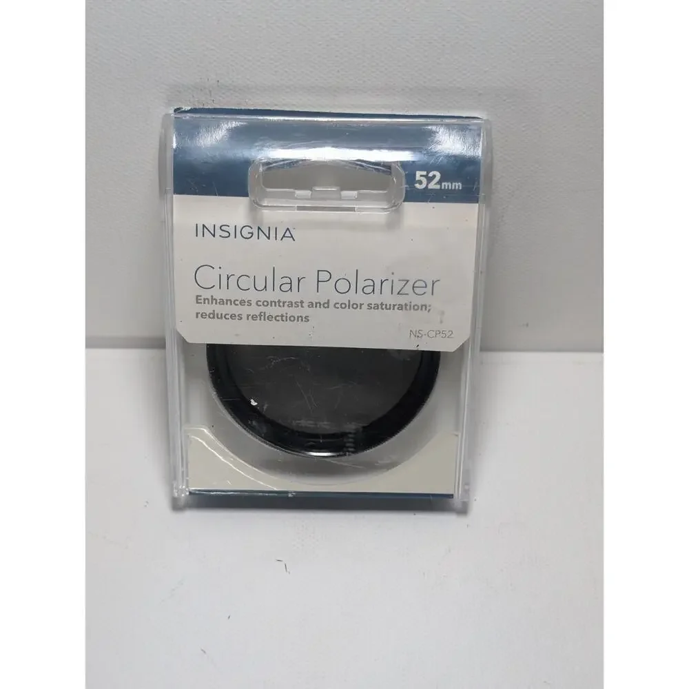 Insignia Lens Filter 52mm CPL Circular Polarizer